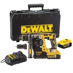 Akumulatorski elektro pneumatski čekić SDS-Plus bez četkica 18V 5Ah DeWalt DCH274P2