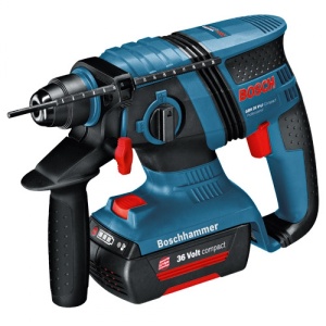 Akumulatorski elektro-pneumatski čekić za bušenje Bosch GBH 36 V-EC Compact (1,3 Ah) 0611903R02