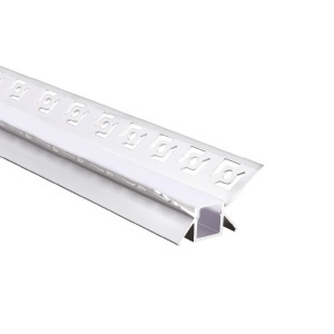 Aluminijumski Led Profil Za Gips Unutrašnji Ugao Ugradni 2m Lt120 Aura 2020230