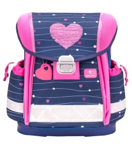 Anatomski ranac za školu Belmil Classy 403-13 Simple Heart 32x19x36cm