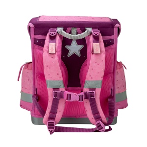 Anatomski ranac za školu Belmil Classy Plus 405-78 Rosie hearts 27x16x36cm - Img 3