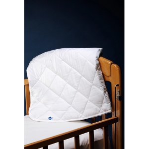 Antialergijski jorgan za bebe Sanitized 80x120cm bela