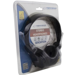 Audio Stereo slušalice ESPERANZA BLACK SENSATION EH148K - Img 2