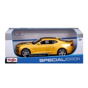 Auto 1:18 Ševrolet Kamaro žuti Maisto 316893 - Img 2