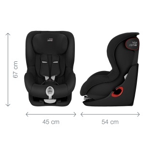 Auto sedište King II 9-18kg Britax Romer A022103 COSMOBLACK - Img 2