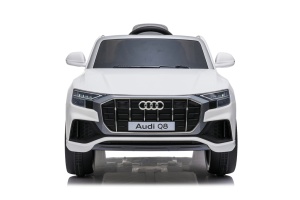 Automobil na akumulator Audi Q8 Beli 246 - Img 2