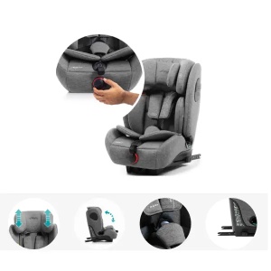 Autosedište A-S Maka(76-150 CM) I-SIZE sivo Babyauto A087916 - Img 4