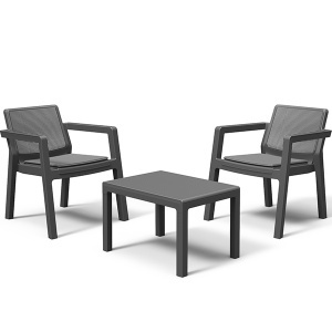 Balkonski set Emily grafit Keter CU 247065