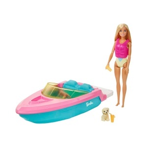 Barbi lutka sa gliserom i ljubimcem Barbie 903560