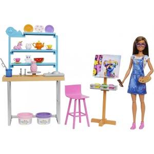 Barbie art studio Mattel 37325 - Img 7