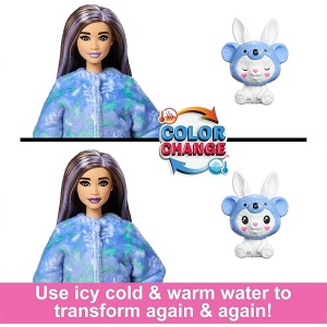 Barbika Cutie Reveal Colorful zeka koala Barbie CO178605 - Img 2