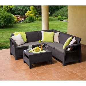 Baštenska garnitura Bahama relax braon CU 233613 - Img 2