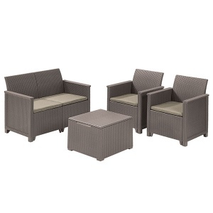 Baštenska garnitura Elodie 2 seater kapucino Keter CU 254091
