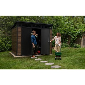 Baštenska kućica Deco Pent 9x7 Keter CU 059818 - Img 4