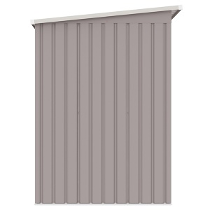 Baštenska Kućica Metalna 280x130x171cm Bež Zen Garden Fortis - B ZG 080210 - Img 5