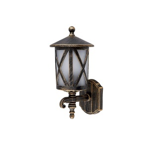 Baštenska lampa zidna fenjer 1xE27 Erik Elmark 96101WU/AB