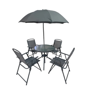 Baštenski set Mia 6/1 tamno-siva Nexsas TR128600