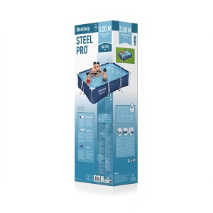 Bazen porodični Bestway Steel Pro 300x201x66 cm 56411 - Img 4