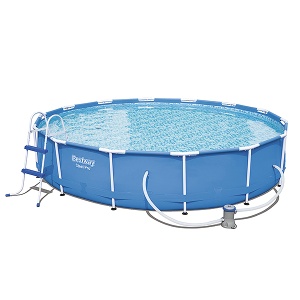 Bazen porodični za dvorište BESTWAY sa čeličnim ramom 427x84cm 56598
