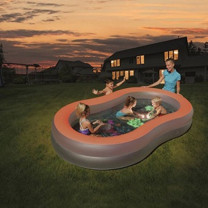 Bazen za dvorište BESTWAY Doodle Glow 280x157x46cm 54136 - Img 2