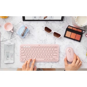 Bežična tastatura K380 Multi-Device Rose Logitech 920-009867 - Img 4