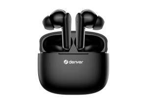 Bežične bubice slušalice Denver TWE-48B Bluetooth Crne