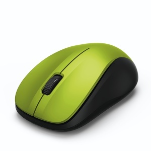 Bežični optički miš MW-300 HAMA, limeta zuta 182623