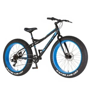 Bicikl Fat bike 26/16inča 7 brzina 158-175cm crno plavi Visitor Bigfoot 1262013