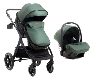 Chicco Trio Living smart wasabi-zeleno(kolica+auto sedište+nosiljka) 5050062