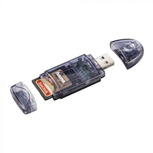 Čitač SD micro SD kartica USB 3.0 tamno sivi Hama 124194 - Img 2