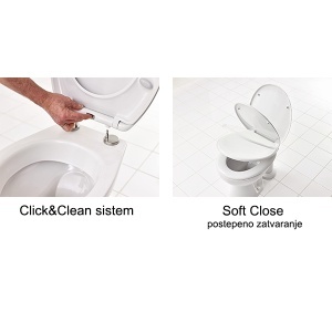 Daska za WC Duroplast Soft-close Boston bela Ridder 02103101 - Img 3