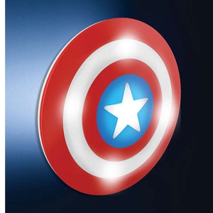 Dečija zidna lampa 3D Marvel Captain America 71940/32/P0 - Img 2