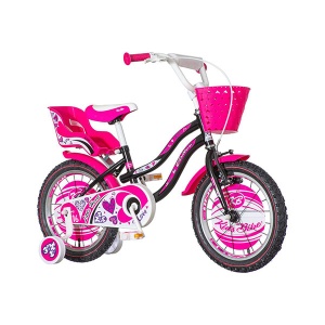 Dečiji bicikl Little Heart 16 inča roze crna Visitor HEA160 1160001