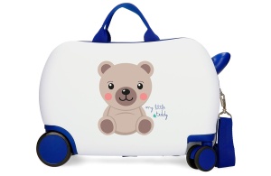 Dečiji kofer na točkićima Happy Pets braon Roll Road 49.910.41