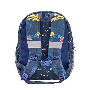 Dečiji ranac Belmil Kiddy Plus 305-4/A Heavy Machinery 33x23x13cm - Img 3