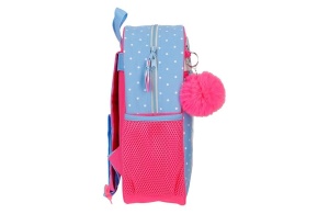 Dečiji ranac za vrtić Disney Minnie Flowers 27x33x11cm roze plava - Img 2
