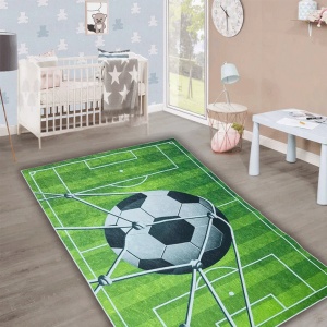 Dečiji tepih 120x180cm Fudbal 87658 - Img 2