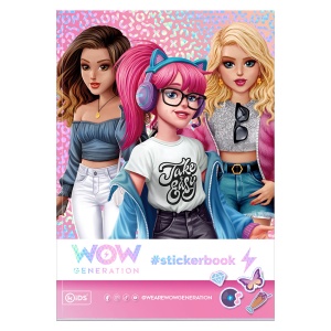 Deluxe modna knjiga sa stikerima WOW Generation 1041040