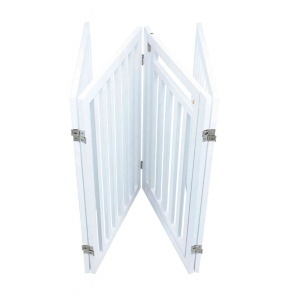 Drvena pregrada za vrata za ljubimce 60-160x81cm Trixie 39363 - Img 3