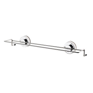 Držač peškira dupli vakuumski 46cm hrom PVC Ridder 12105100