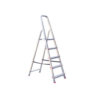 Dvodelne merdevine 4+1 gazište aluminijum 172cm Maxmara 076068