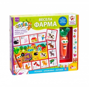 Edukativna igra Vesela farma Carotina 45041