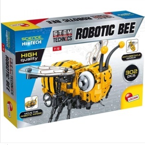 Edukativna igračka hitech konstruktor robot pčela EX77328 Lisciani 48195 - Img 2