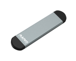 Eksterno kućište za M.2 NVMe i SATA SSD USB-C i USB-A 3.2 K1683P2 sivo Maiwo - Img 2