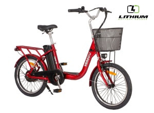 Električni bicikl 36V 10Ah crveni Veneco Spirit 1300129