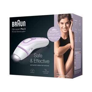 Epilator IPL PL 3011 beli-lila Silk Expert Pro 3 Braun 504770 - Img 3