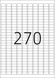 Etikete 17,8X10 A4/270 1/25 removable Herma 4343 - Img 3