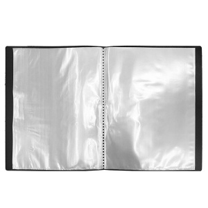 Fascikla 40 folija A4 crna Optima 120336 - Img 2