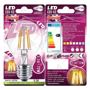 Filament LED sijalica E27 Colossus CSS-X3 - Img 2