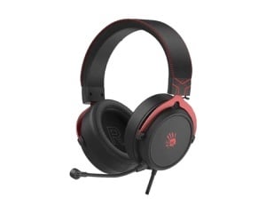 Gaming slušalice sa mikrofonom M590i Bloody Virtual 7.1 crno-crvene A4Tech 50mm RGB žične